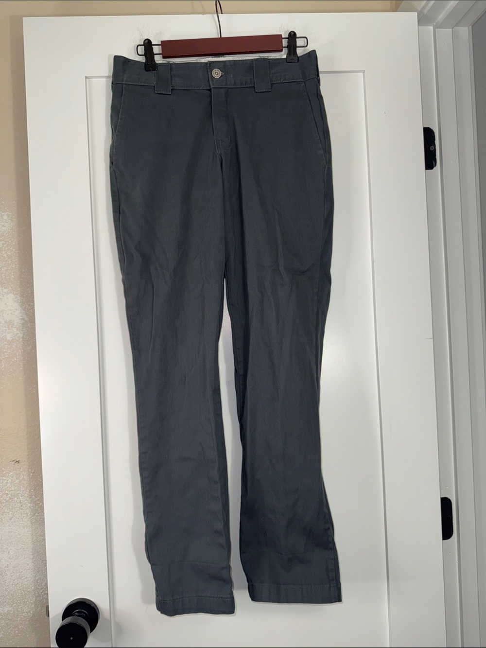 Dickies Men's Slim Taper Flex Dark Gray Chinos sz 30x30 Gorpcore blokecore
